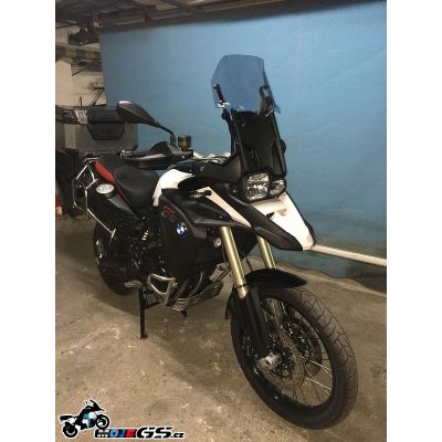 Nastavitelné plexi Puig 38-53cm BMW F800GS Adventure, lehce kouřové