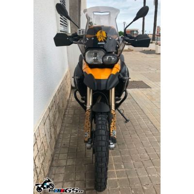 Plexi WRS 41cm s průduchem pro F800GS, F650GS 2008-2012, lehce kouřové