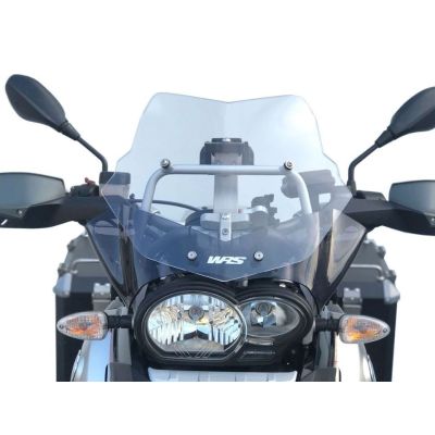 Dvoudílné rallye plexi WRS 32cm pro BMW R1200GS/A 2004-2012, čiré