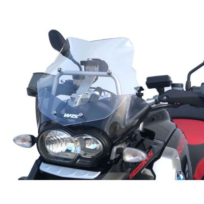 Dvoudílné rallye plexi WRS 32cm pro BMW R1200GS/A 2004-2012, čiré