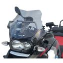 Dvoudílné rallye plexi WRS 32cm pro BMW R1200GS/A 2004-2012, kouřové