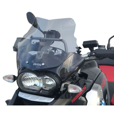 Dvoudílné rallye plexi WRS 32cm pro BMW R1200GS/A 2004-2012, kouřové
