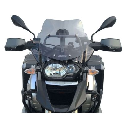 Dvoudílné rallye plexi WRS 32cm pro BMW R1200GS/A 2004-2012, kouřové