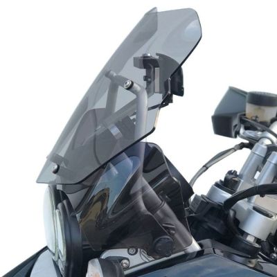 Dvoudílné rallye plexi WRS 32cm pro BMW R1200GS/A 2004-2012, kouřové