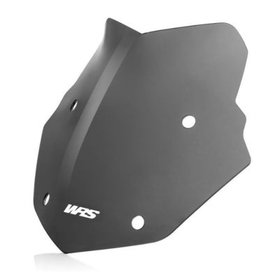 Rallye plexi WRS 32cm pro BMW R1250GS/A, R1200GS/A LC 2013-2018, tmavě kouřové