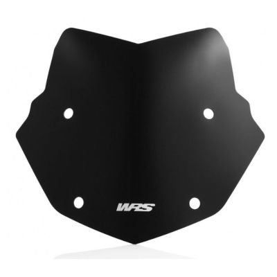 Rallye plexi WRS 32cm pro BMW R1250GS/A, R1200GS/A LC 2013-2018, matná černá