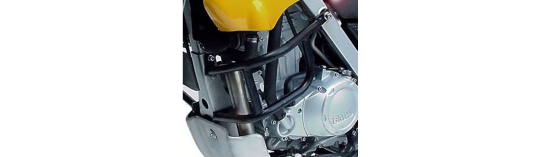 Fällbara ramverk och skydd för BMW F650GS/Dakar 2000-2007