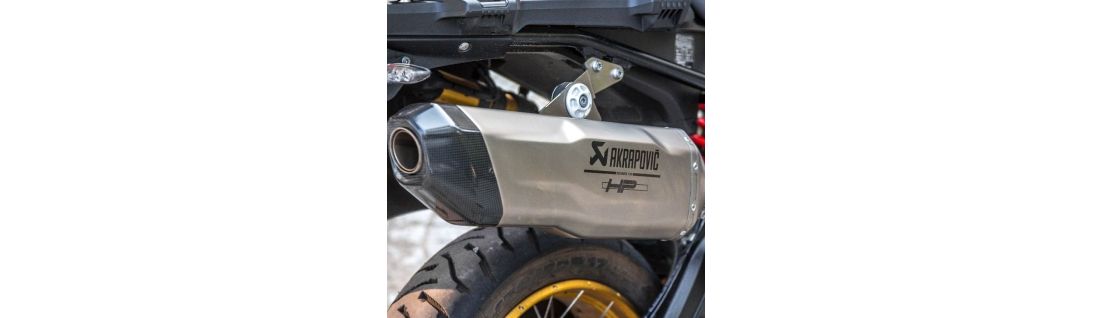 Escapes y colectores afinados para BMW F850GS y F850GS Adventure 2018+