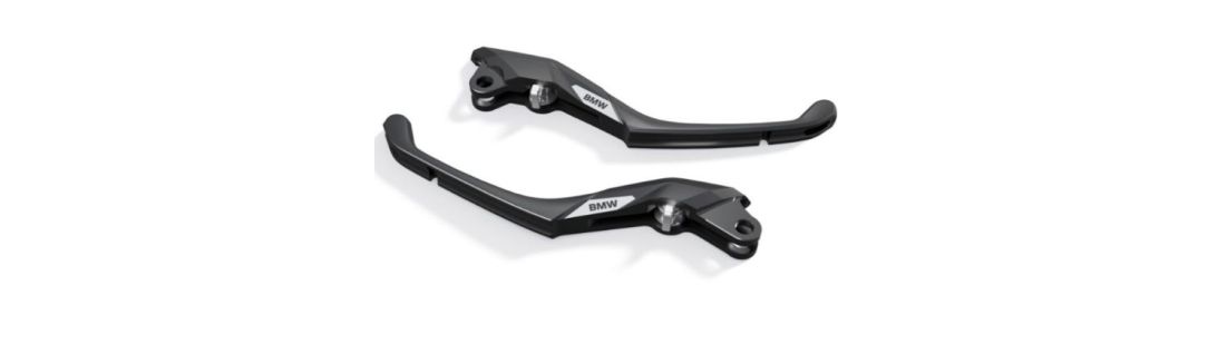 Levers, handlebars, footpegs, shift levers, comfort accessories