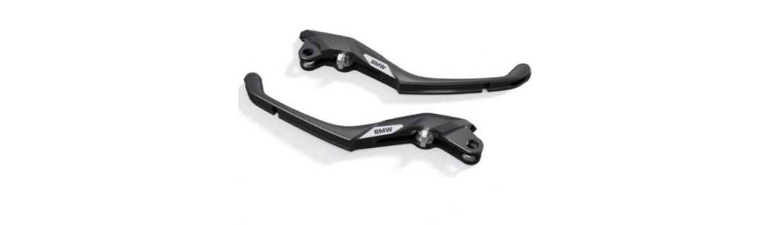 Levers, handlebars, footpegs, shift levers, comfort accessories