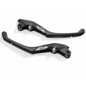 Levers, handlebars, footrests, shift levers, comfort accessories