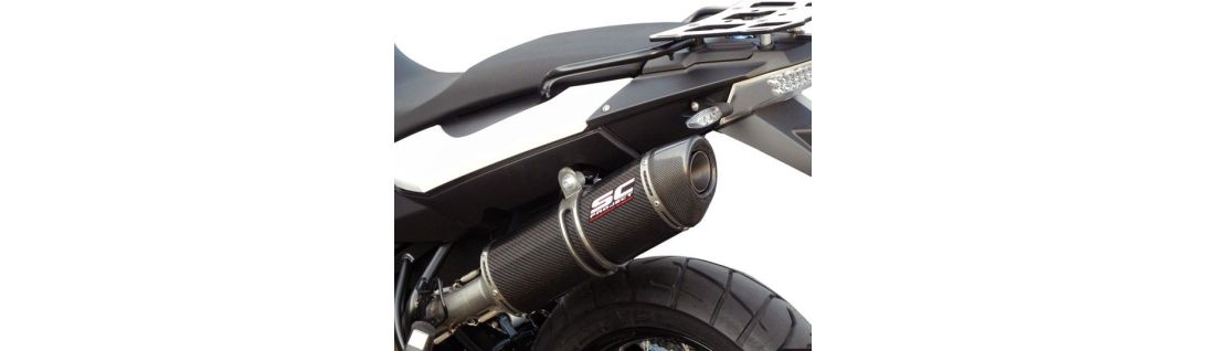 Justerede udstødninger og manifolder til BMW F800GS/Adventure